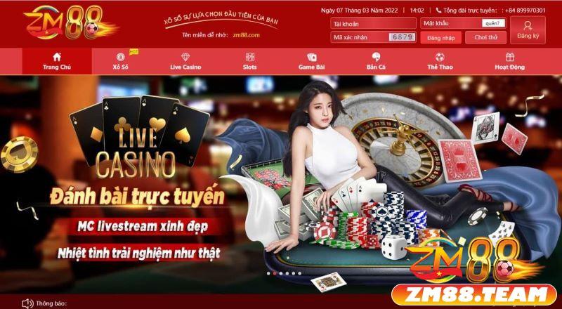 Giới thiệu về loại hình casino zm88