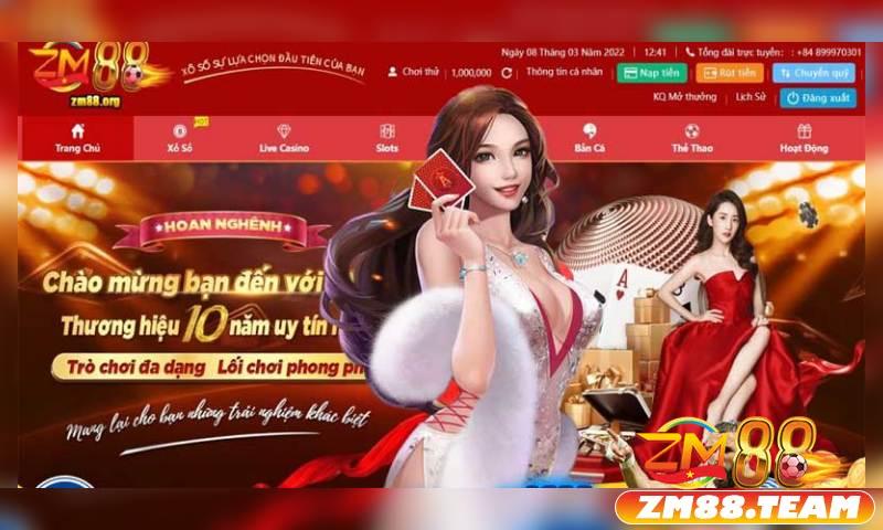 Zm88 là địa chỉ uy tín cho nên cực kỳ an toàn khi chơi game